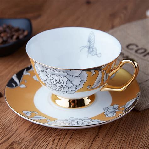 versace inspired tea set|luxury tea cups and saucers.